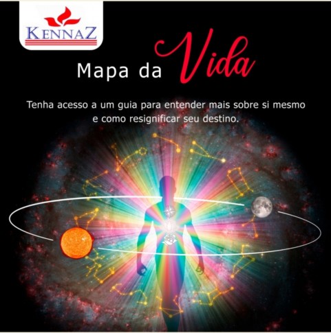 Mapa da Vida 2022 Ciclo de Astropsicologia em Terapia Breve Causa e Efeito / Aqui e Agora